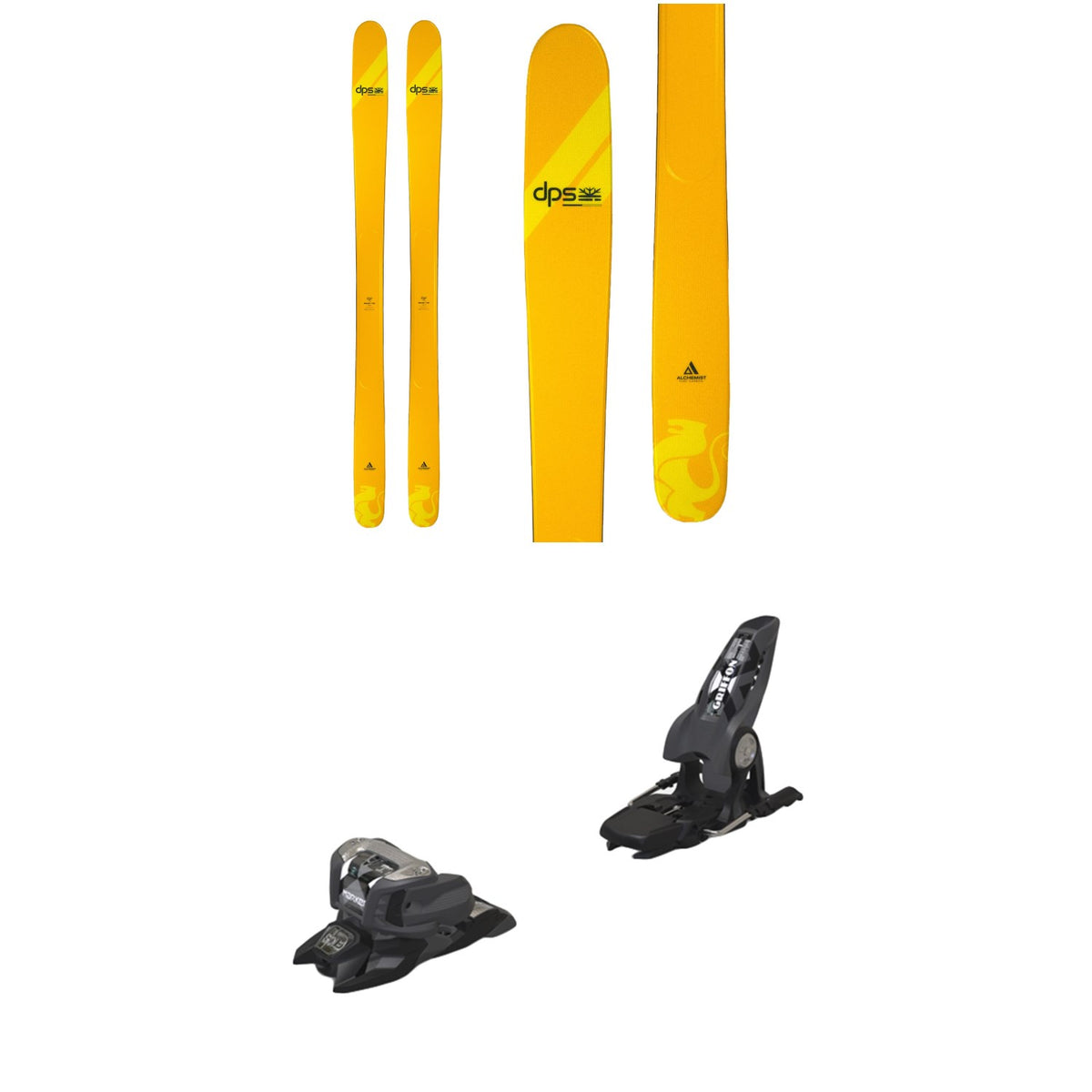 DPS Wailer A100 RP Skis 2021 + Marker Griffon 13 ID Ski Bindings