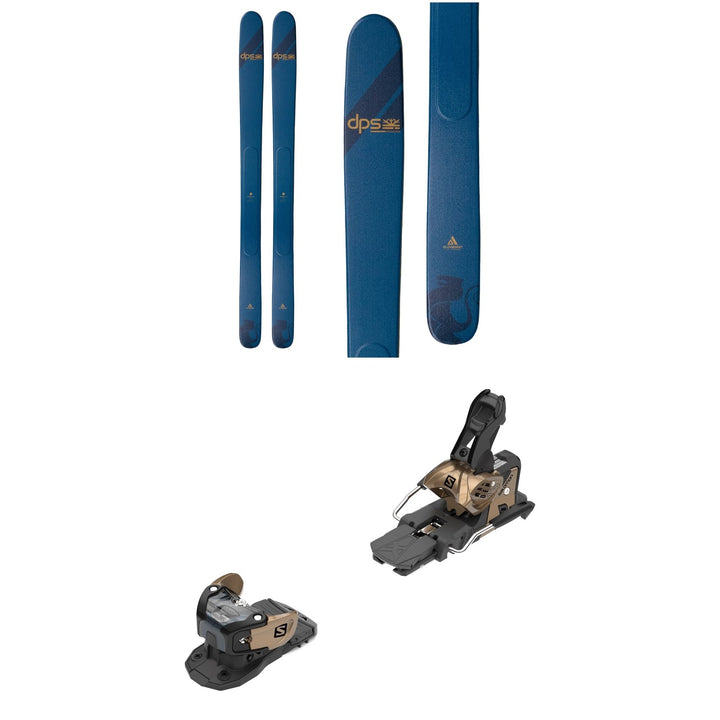 DPS Wailer A110 C2 Skis + Salomon Warden MNC 13 Ski Bindings 2021