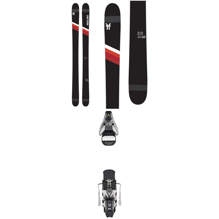 Faction Candide 2.0 Skis + Atomic STH2 WTR 16 Ski Bindings 2021