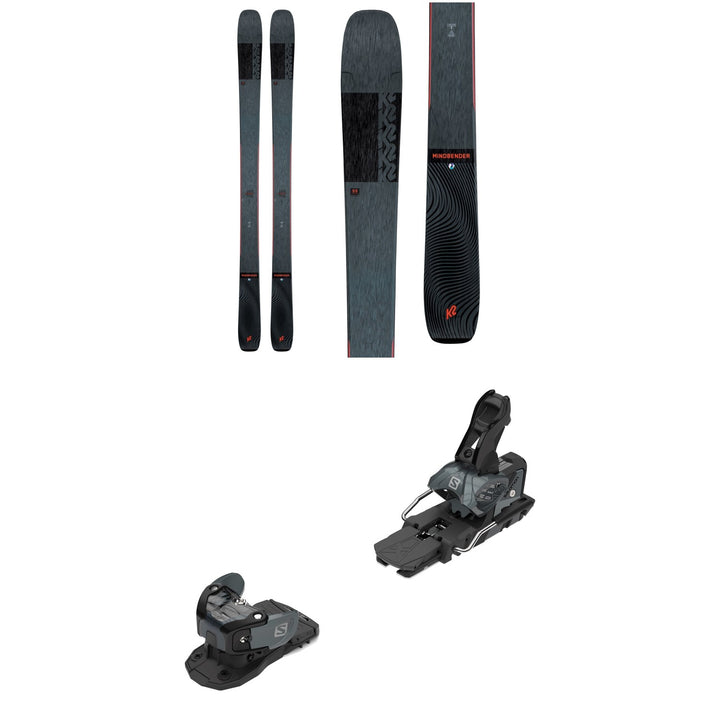 K2 Mindbender 99Ti Skis + Salomon Warden MNC 13 Ski Bindings 2021