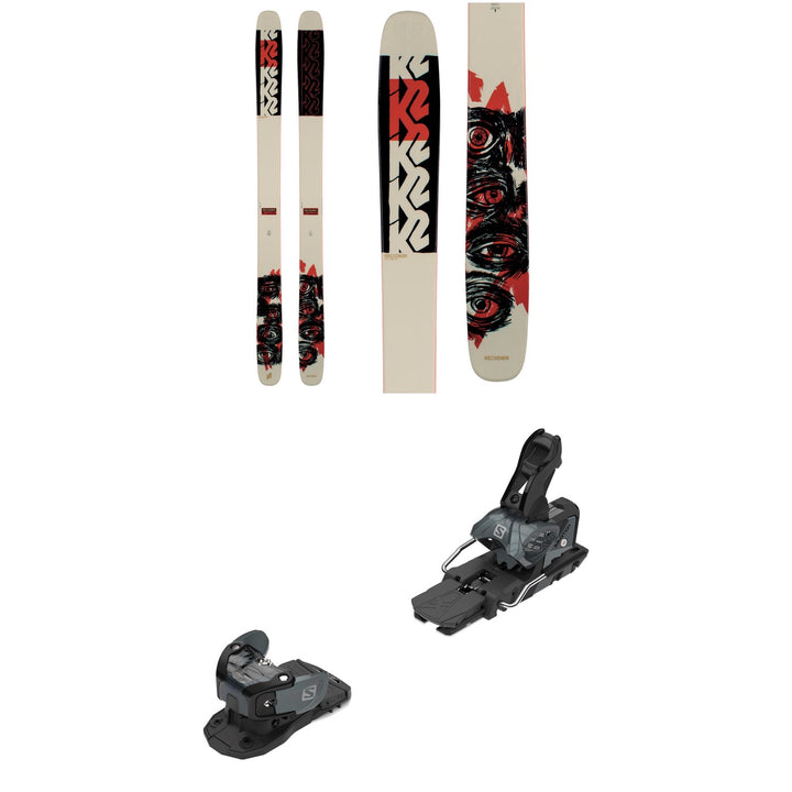 K2 Reckoner 112 Skis + Salomon Warden MNC 13 Ski Bindings 2021