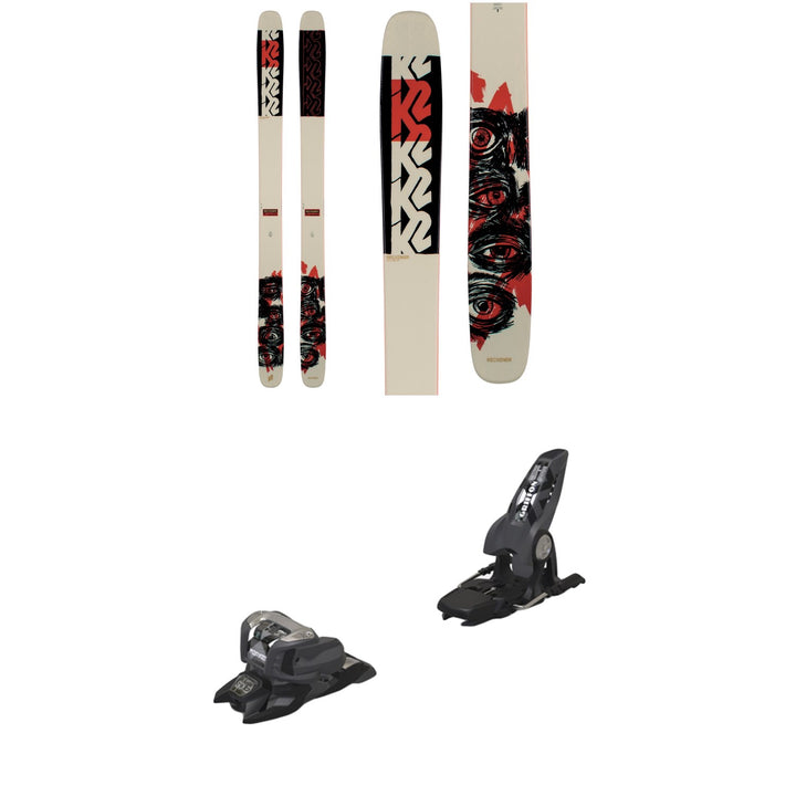 K2 Reckoner 112 Skis 2021 + Marker Griffon 13 ID Ski Bindings