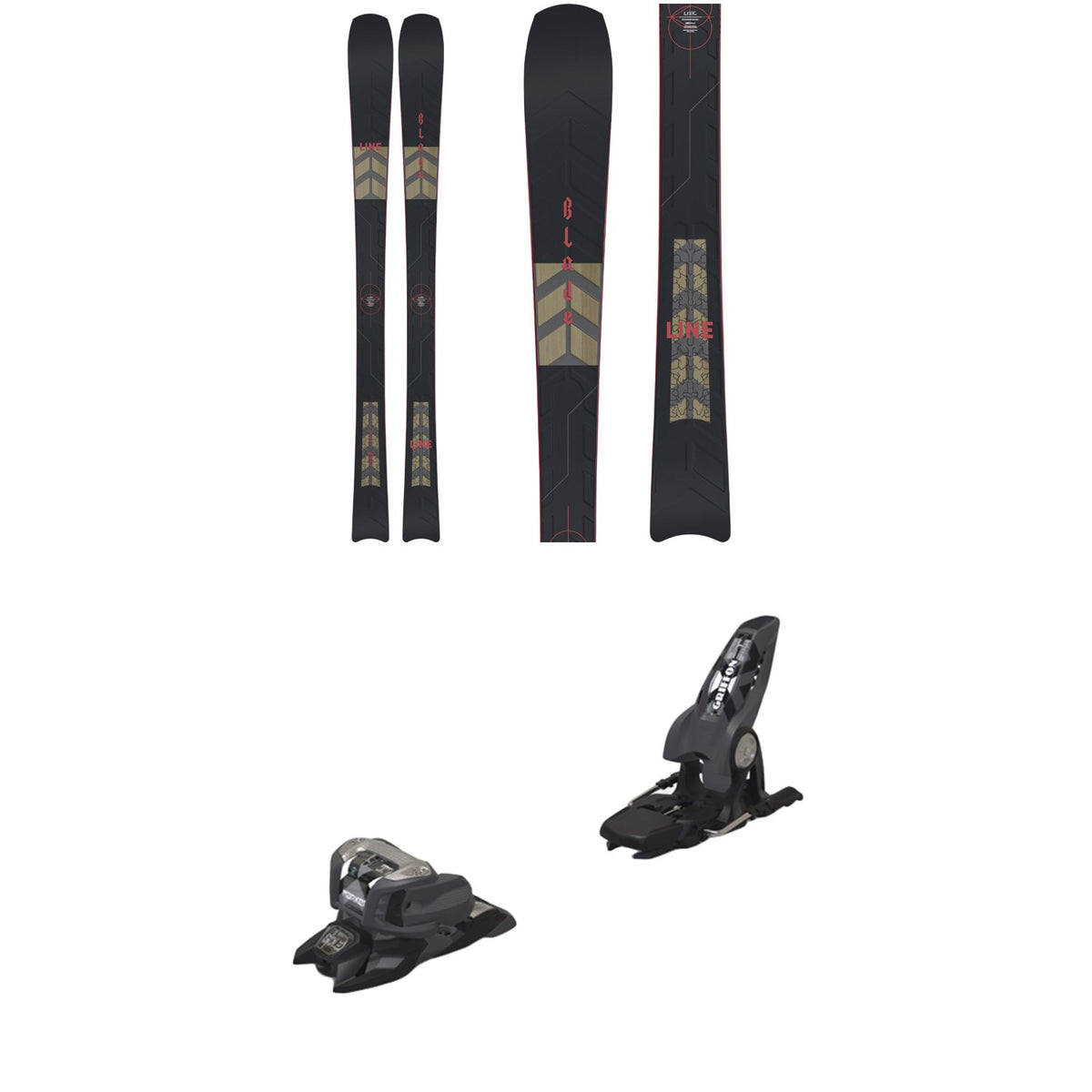 Line Skis Blade Skis 2021 + Marker Griffon 13 ID Ski Bindings