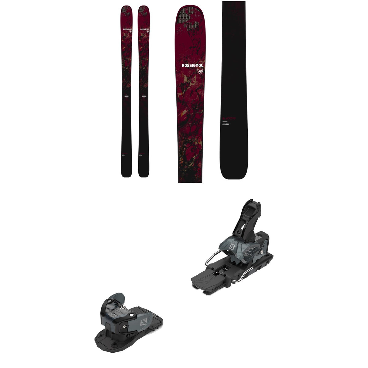 Rossignol Black Ops Escaper Skis + Salomon Warden MNC 13 Ski Bindings 2021