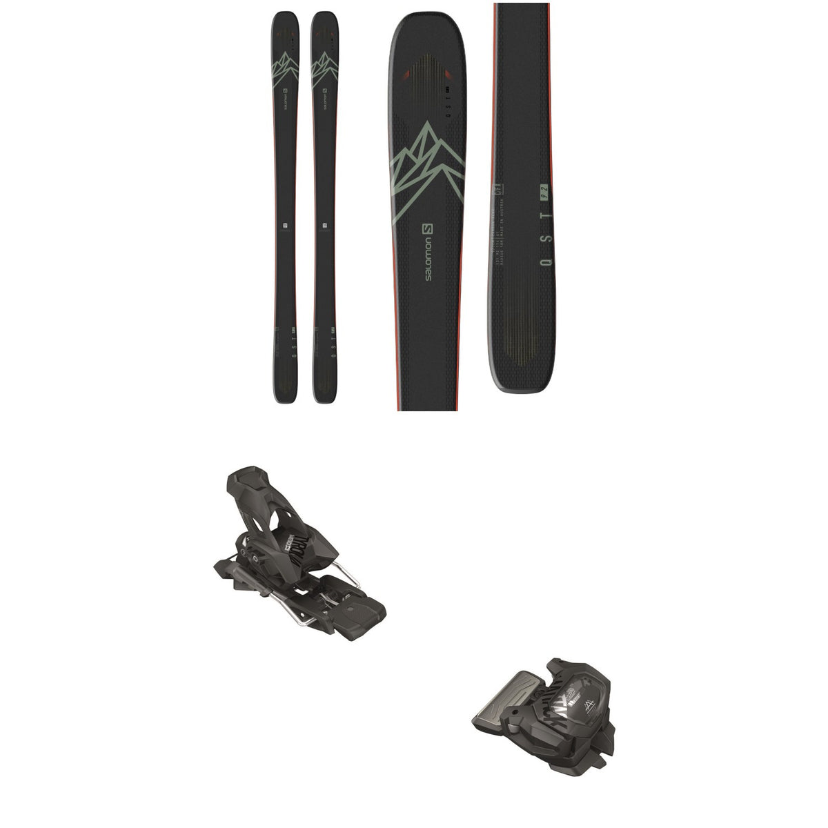 Salomon QST 92 Skis + Tyrolia Attack² 13 GW Bindings 2021