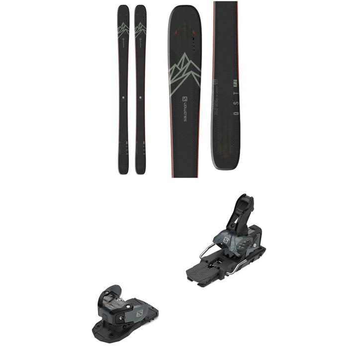 Salomon QST 92 Skis + Salomon Warden MNC 13 Ski Bindings 2021