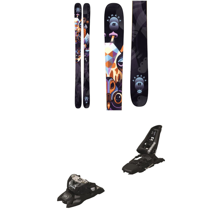 Armada ARW 86 Skis - Women's + Marker Squire 11 ID Ski Bindings 2021