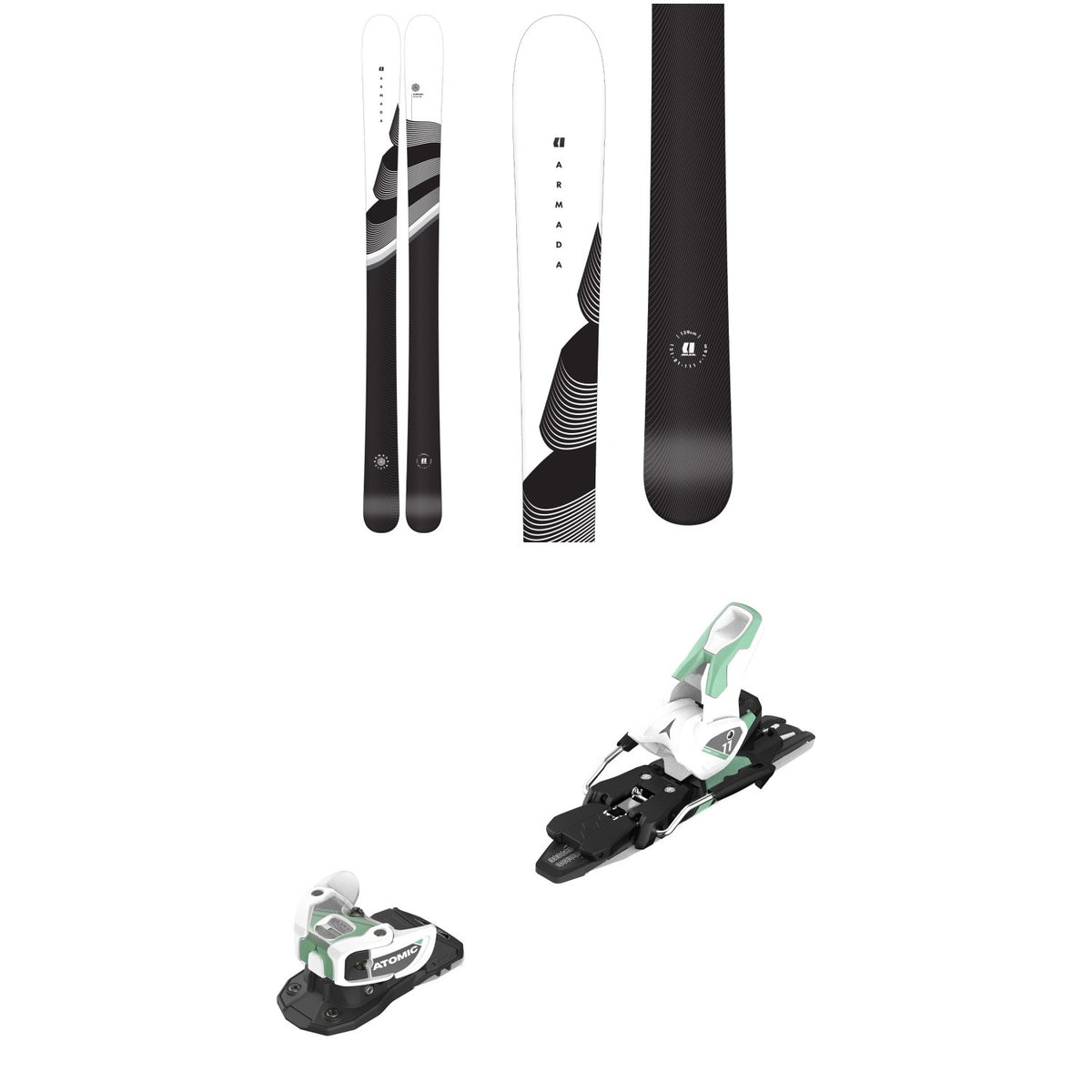 Armada Victa 83 Skis - Women's + Atomic Warden MNC 11 Ski Bindings 2021