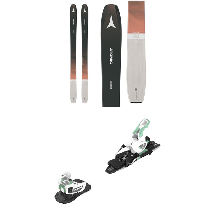 Atomic Backland 98 W Skis - Women's + Atomic Warden MNC 11 Ski Bindings 2021