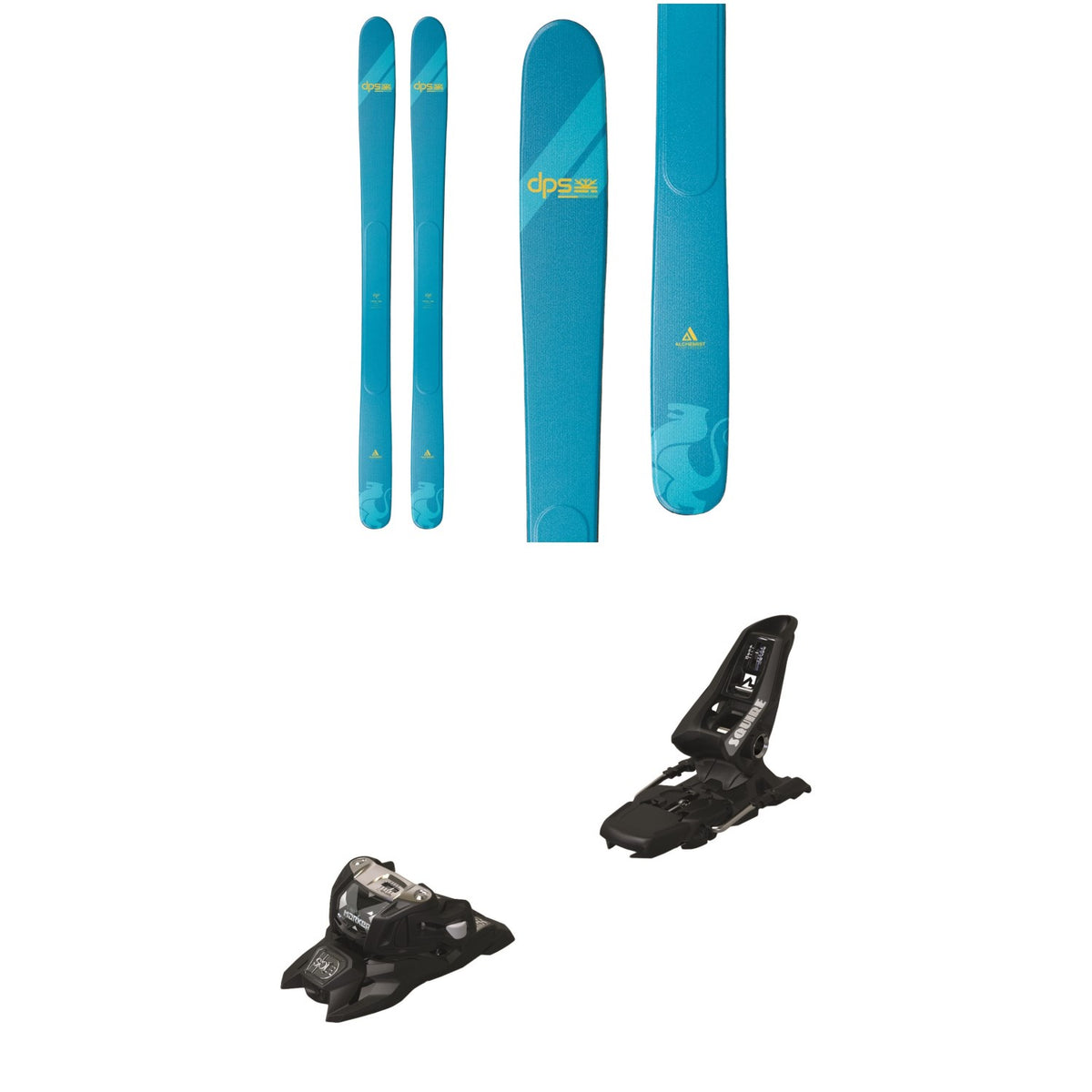 DPS Yvette A100 RP Skis - Women's + Marker Squire 11 ID Ski Bindings 2021