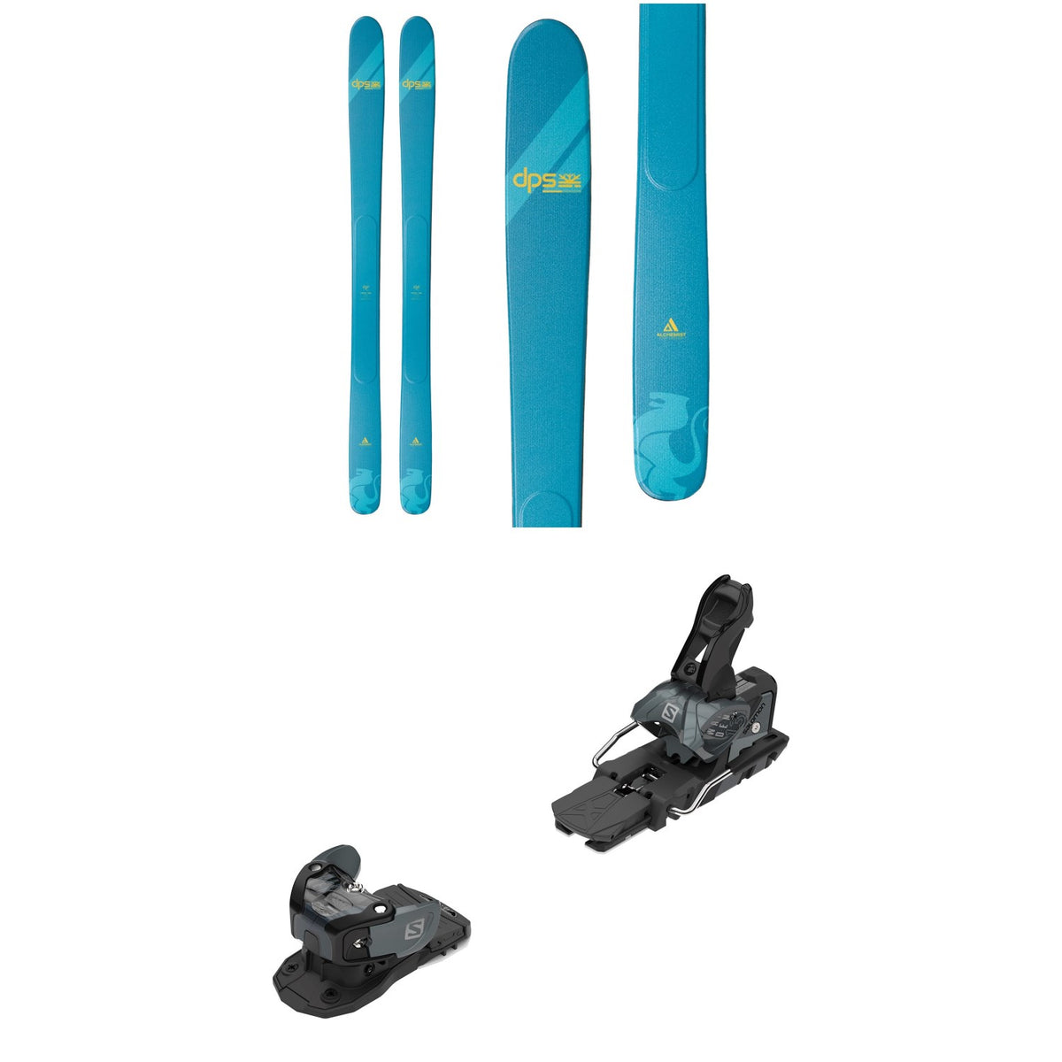 DPS Yvette A100 RP Skis - Women's + Salomon Warden MNC 13 Ski Bindings 2021