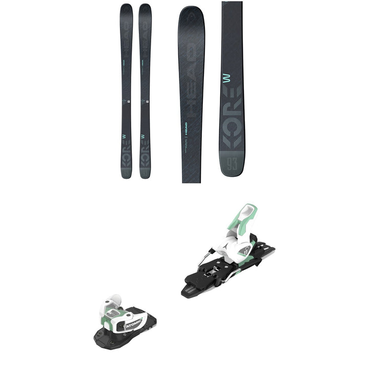 Head Kore 93 W Skis - Women's + Atomic Warden MNC 11 Ski Bindings 2021