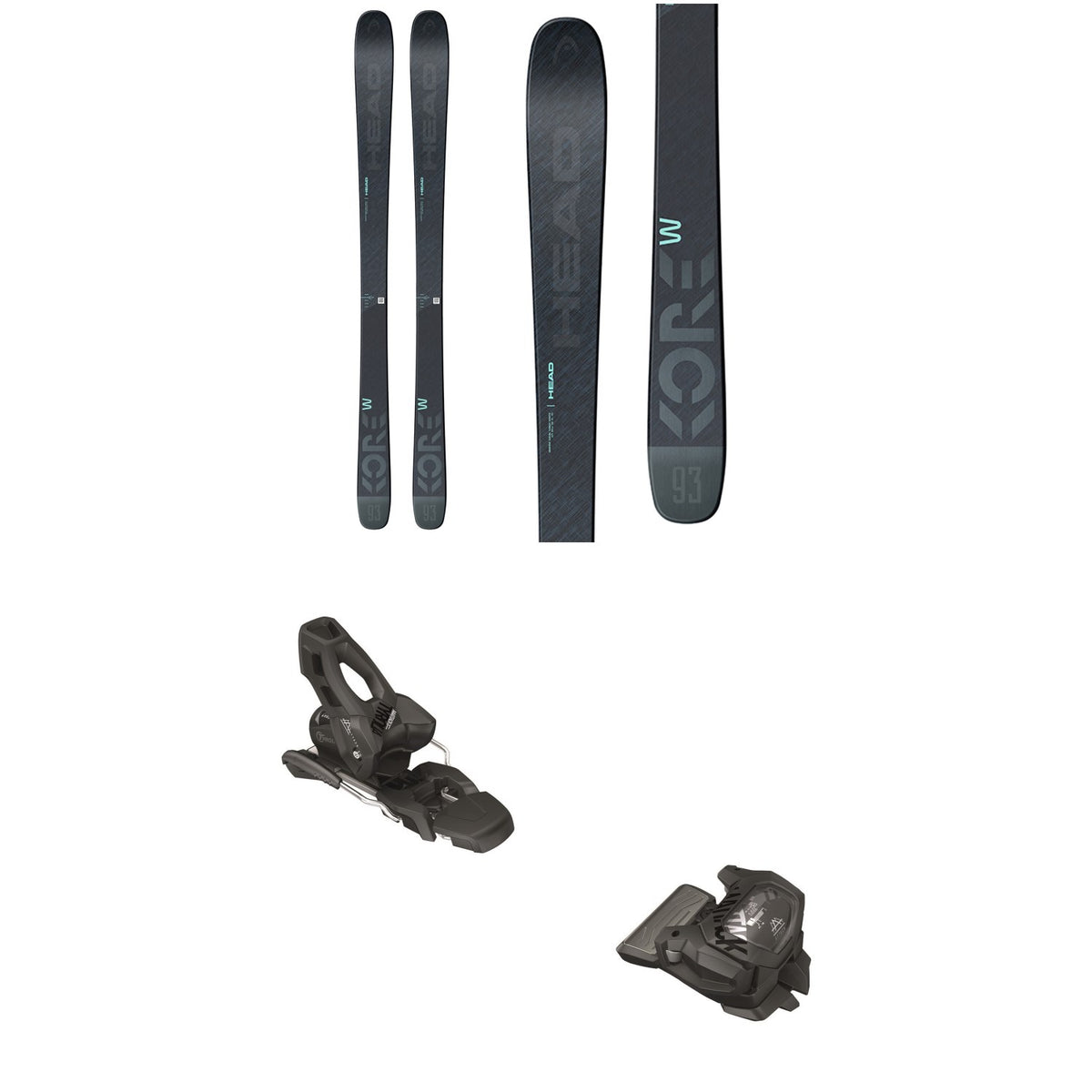 Head Kore 93 W Skis - Women's + Tyrolia Attack² 11 GW Bindings 2021