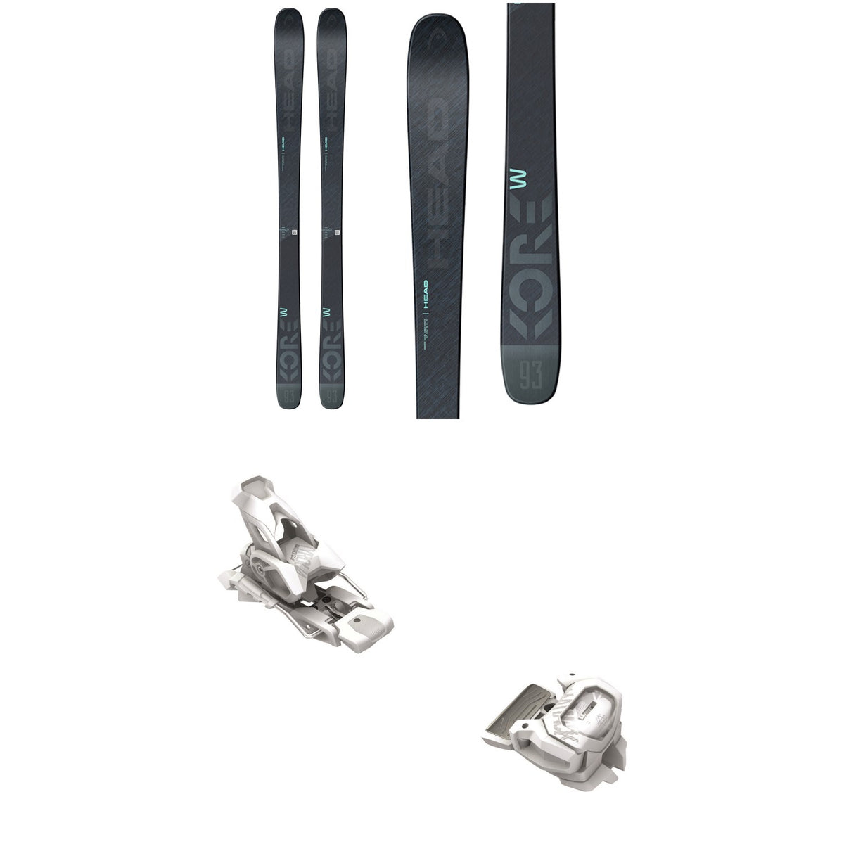 Head Kore 93 W Skis - Women's + Tyrolia Attack² 12 GW Bindings 2021