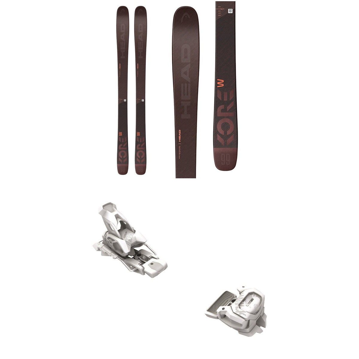 Head Kore 99 W Skis - Women's + Tyrolia Attack² 12 GW Bindings 2021