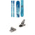 Nordica Santa Ana 88 Skis - Women's + Marker Squire 11 ID Ski Bindings 2021