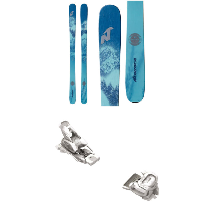 Nordica Santa Ana 88 Skis - Women's + Tyrolia Attack² 12 GW Bindings 2021