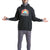 Airblaster Ninja Rainbow Hoodie - Men's Black.