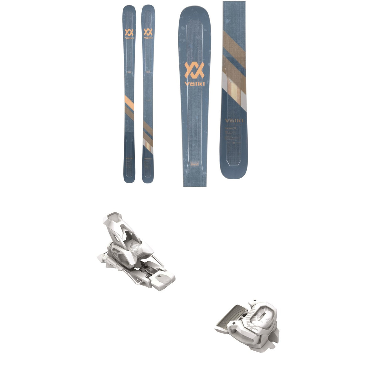 Völkl Secret 92 Skis - Women's + Tyrolia Attack² 12 GW Bindings 2021