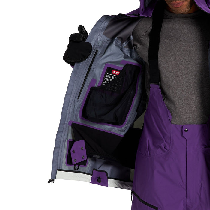 Burton AK 3L GORE-TEX Pro Japan Guide Jacket - Men's Summer Shower/Royal Purple