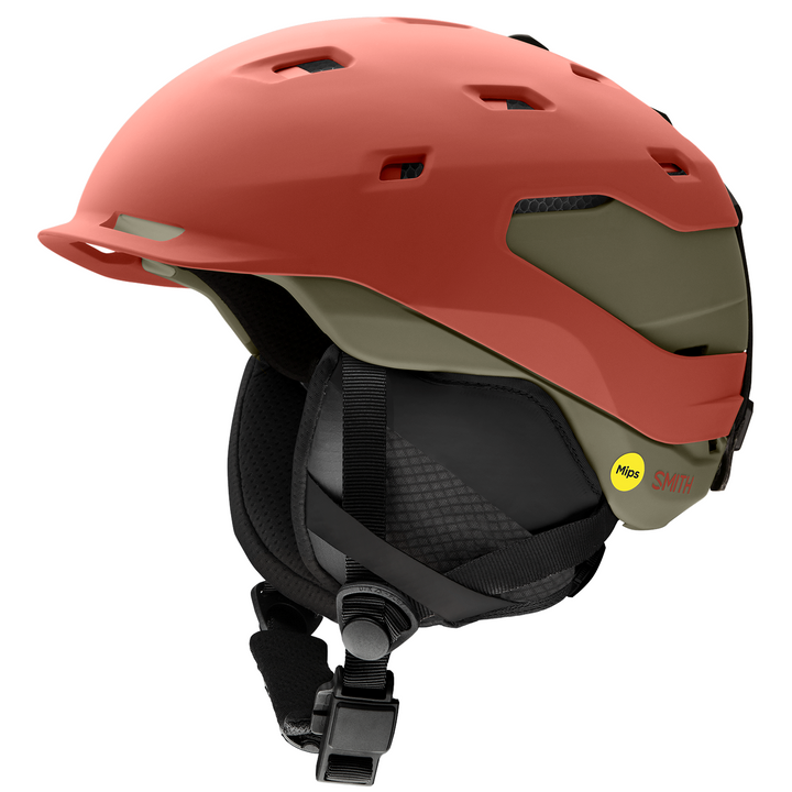 Smith Quantum MIPS Helmet Matte Clay Red / Alder