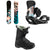 Salomon Oh Yeah Snowboard + Vendetta Snowboard Bindings + Pearl Boa Snowboard Boots - Women's 2021