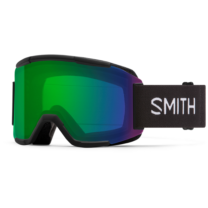 Smith Squad Goggles Black/ChromaPop Everyday Green Mirror+Clear