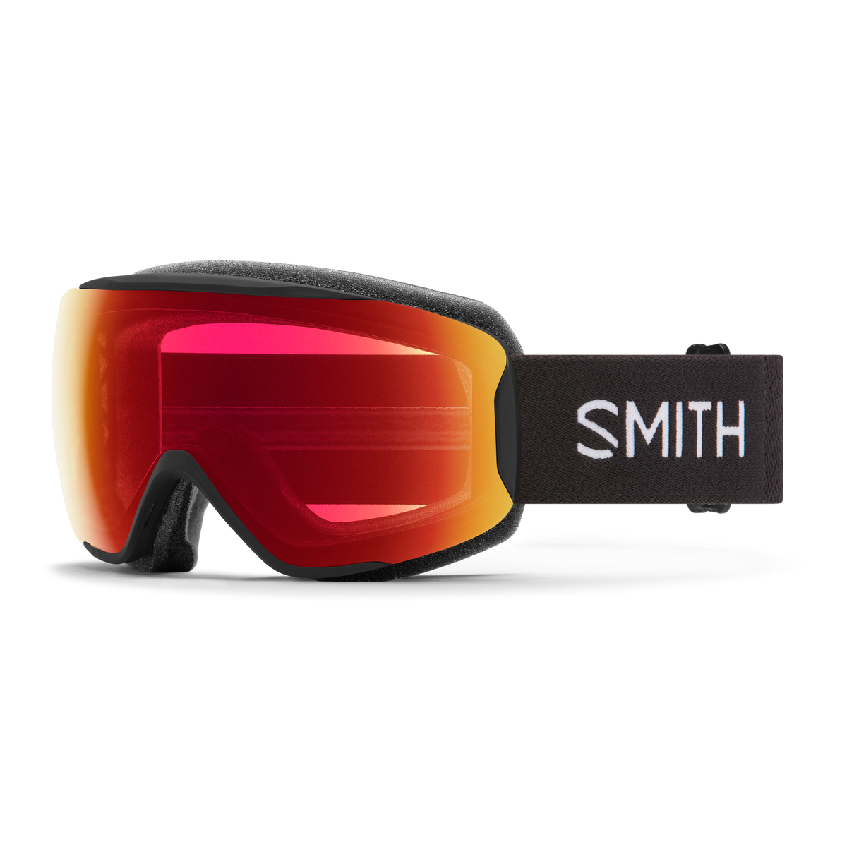 Smith Moment Low Bridge Fit Goggles Black/ChromaPop Photochromic Red Mirror