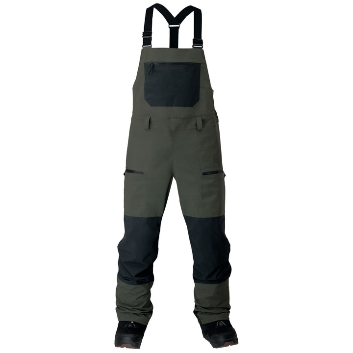 Jones Mountain Surf Bibs - Men's Pine Green