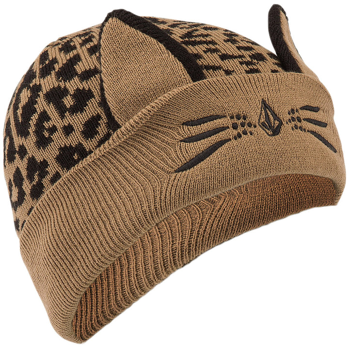 Volcom Snow Creature Beanie - Girls' Coffee