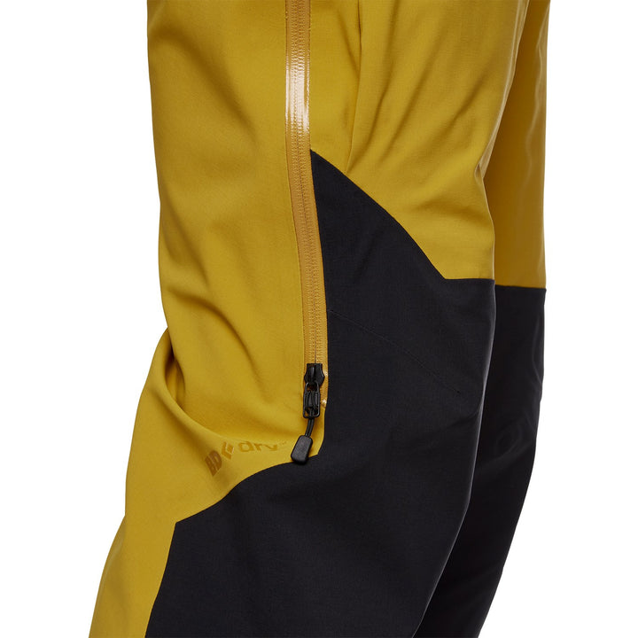 Black Diamond Recon Stretch Bibs Amber/Black
