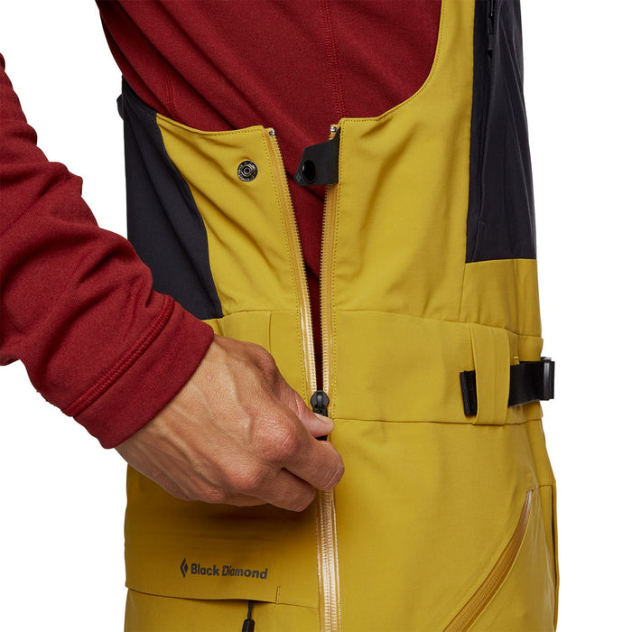 Black Diamond Recon Stretch Bibs Amber/Black