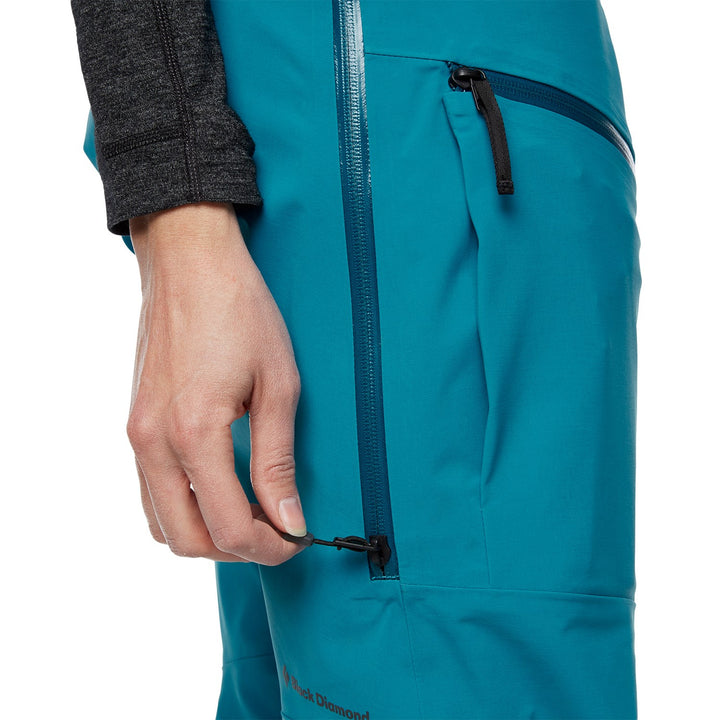 Black Diamond Recon Stretch Bibs - Women's Azul