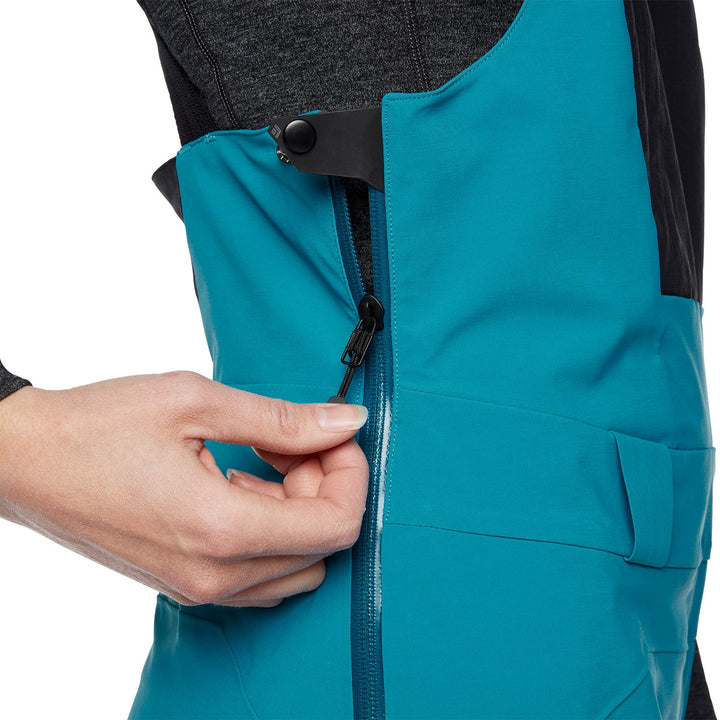 Black Diamond Recon Stretch Bibs - Women's Azul