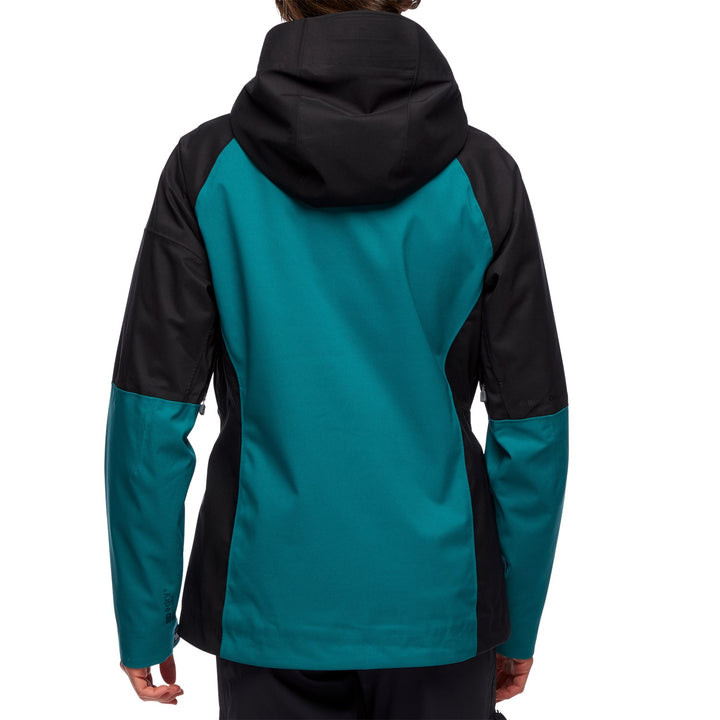 Black Diamond Boundary Line Insulated Jacket - Women's Sea Pine/Black
