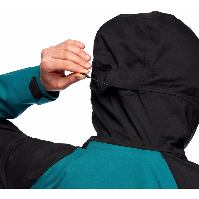 Black Diamond Boundary Line Insulated Jacket - Women's Sea Pine/Black