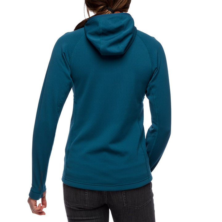 Black Diamond Coefficient Fleece Hoodie - Women's Azurite