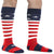 Darn Tough Captain America Over-the-Calf Midweight Socks Stars and Stripes