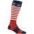 Darn Tough Captain Stripes Over-the-Calf Light Socks - Kids' Stars and Stripes