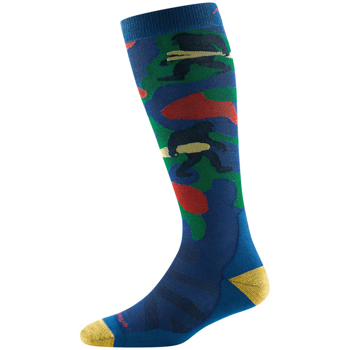 Darn Tough Camo Jr. Over-the-Calf Midweight Cushion Socks - Kids' Marine