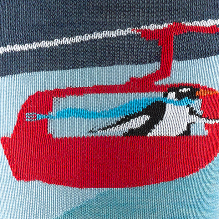 Darn Tough Skipper OTC Midweight Socks - Kids' Glacier