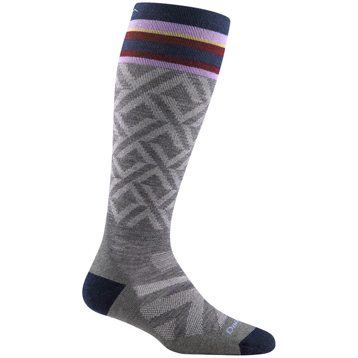 Darn Tough Bevel OTC Midweight Socks - Women's Gray