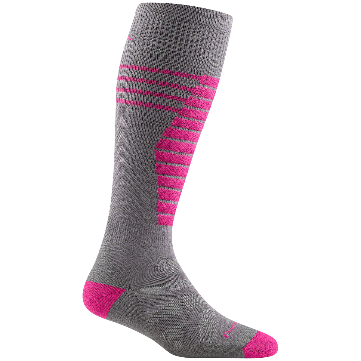 Darn Tough Edge Thermolite OTC Midweight Socks - Women's Gray