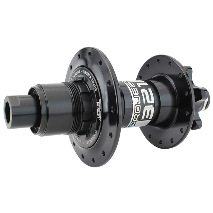 Project 321 12x148 32H 216 POE MS Boost Rear Hub Black