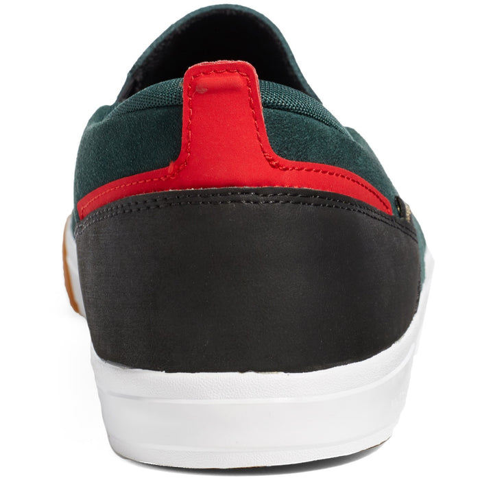 New Balance Numeric 306 Laceless Shoes - Men's Green/Red