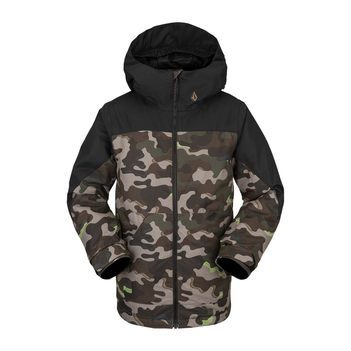 Volcom Vernon Insulated Jacket - Boys' Army Camo
