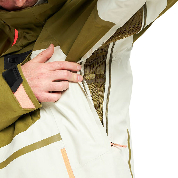Burton GORE-TEX 3L Breaker Jacket - Men's Martini Olive / Silver Green