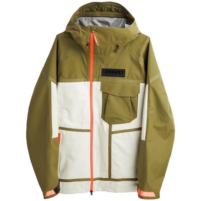 Burton GORE-TEX 3L Breaker Jacket - Men's Martini Olive / Silver Green