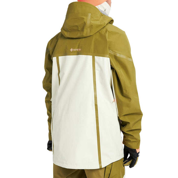 Burton GORE-TEX 3L Breaker Jacket - Men's Martini Olive / Silver Green