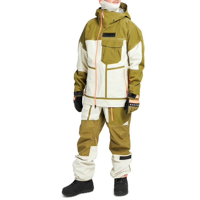 Burton GORE-TEX 3L Breaker Jacket - Men's Martini Olive / Silver Green